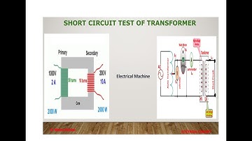 Short Circuit Test Of Transformer