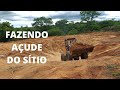 Fazendo Açude no Sítio do começo ao fim