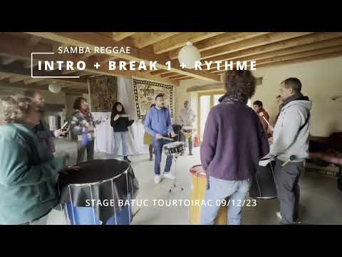 Samba Reggae - Intro + Break 1 + Rythme