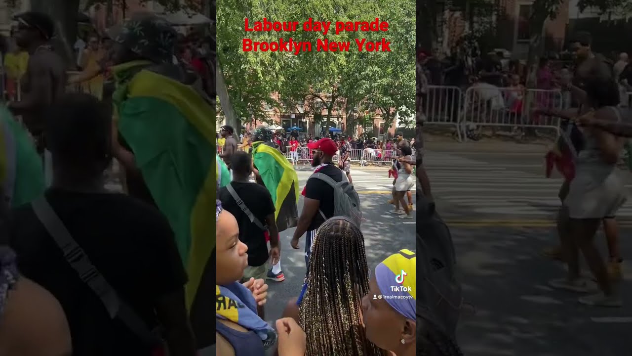 A Snip Of This Year Labour Day Parade Earthen Parkway Brooklyn New York