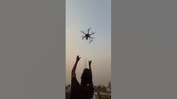 Higher flying in the sky #Hexacopter #drone #landingtime