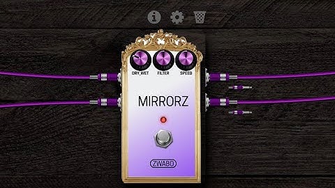 Demo MIRRORZ   lv2 plugin for the MOD Dwarf
