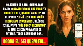 "No jantar de Natal, minha mãe disse: 'O casamento da minha irmã foi lindo! E o seu, quando vai ser?