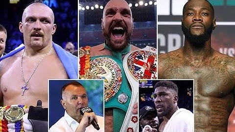 BREAKING NEWS! OLEKSANDR USYK EYES DEONTAY WILDER FIGHT AS FURY TARGETS JOSHUA : COUNTERPUNCHED
