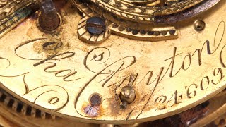 READ repairs #001  A verge pocket watch  2021_07_19