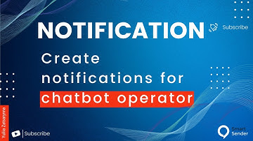 How to create notifications for a manager inside a chatbot on Smart Sender
