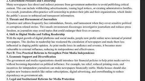 MCM304 Assignment Solution 2025 | Mass Media in Pakistan | VU Fall 2025