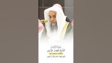 سورة الأنفال | الشيخ #فيصل_غزاوي
