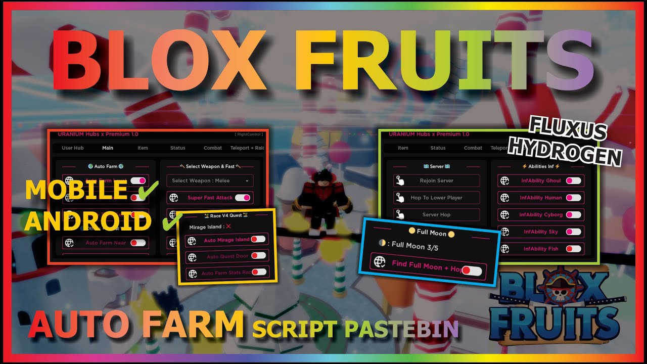Ansit Hub Blox Fruits Mobile Script Download 100% Free