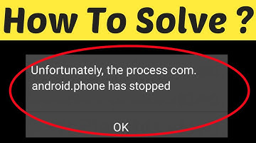 How To Fix "Unfortunately the process com.android.phone has stopped" Error On Android