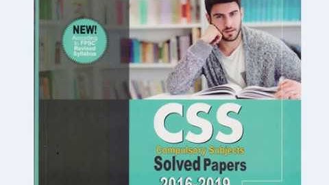 Css Solved Past Papers