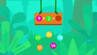 Jungle Math Challenge, the best app to practice mental math! screenshot 1