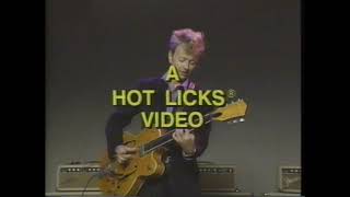 Brian Setzer of The Stray Cats Hot Licks Instructional Video.