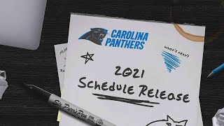 2021 Carolina Panthers Schedule Youtube