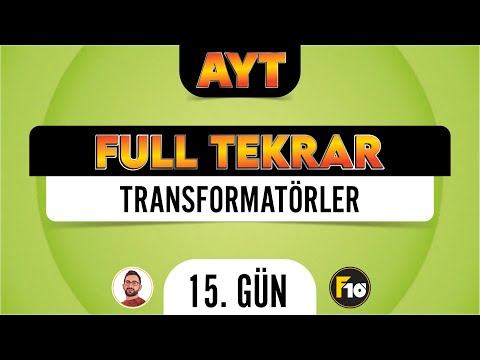 Transformatörler | AYT Fizik Full Tekrar Kampı | 15.Gün | 2023 | #fulltekrar