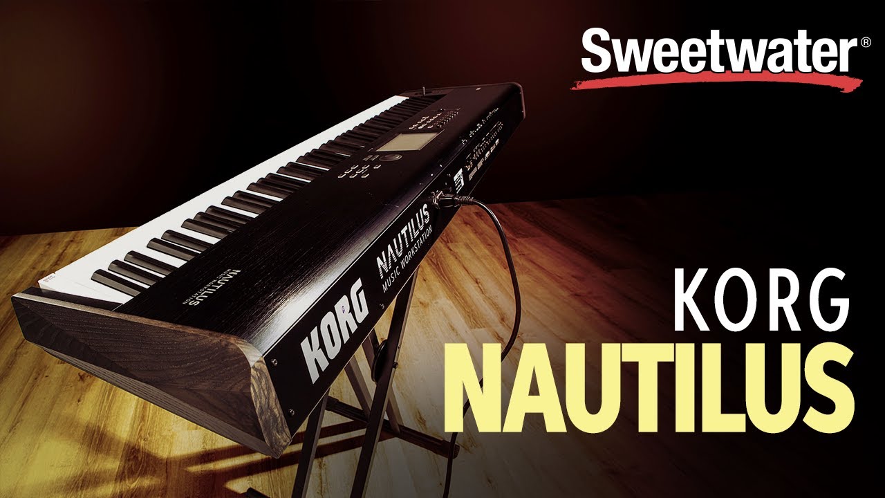 Korg Nautilus Digital Performance Workstation Demo 