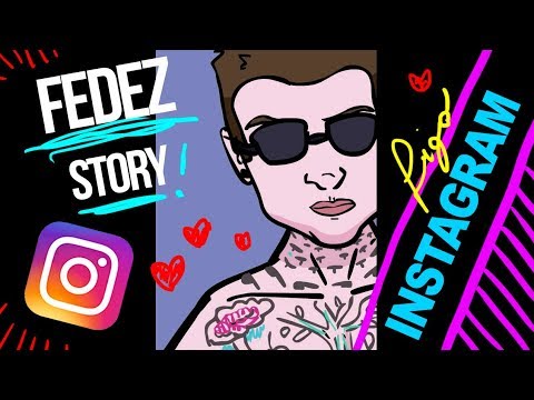 FEDEZ Instagram story dopo un pezzo tipo Sconosciuti da una vita