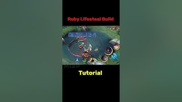 Ruby Lifesteal Build Tutorial Mobile legends #ml2b #mlbb #ruby #mlbbruby #tutorial #mobilelegends