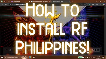 How to Install RF Online Philippines! - Xtian Jovic (Devii)