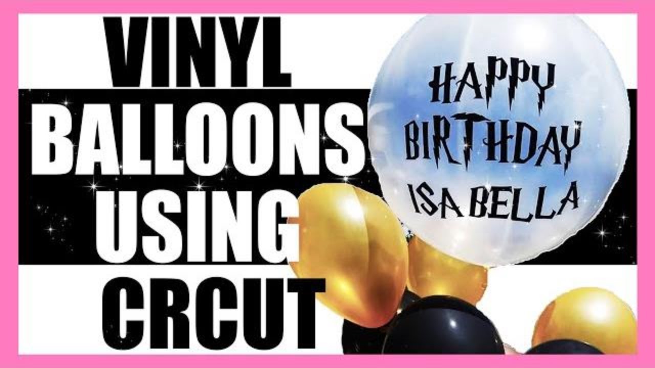 DIY Vinyl Balloon Signs with the Cricut Maker - Houston Mommy and Lifestyle  Blogger
