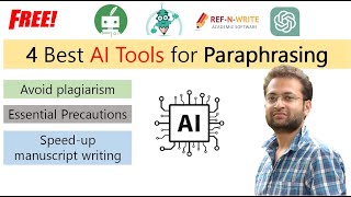 How to paraphrase using AI tools? Best free AI tools for paraphrasing. Rewrite manuscript/Assignment screenshot 5