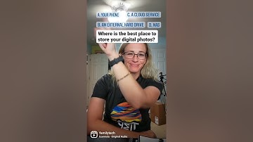 Where you should be storing your digital photos! #shorts