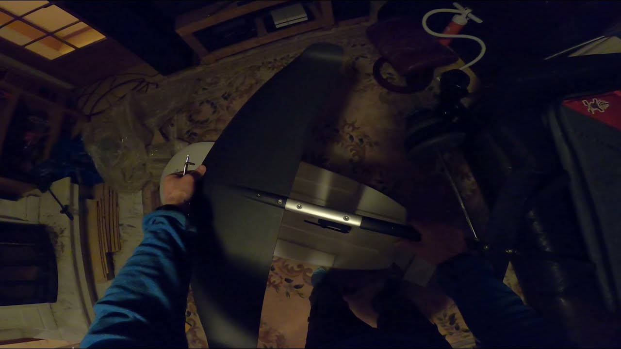 Starboard Wingfoil Unboxing 2/2: Setting up | NOR (Subtitled ENG)