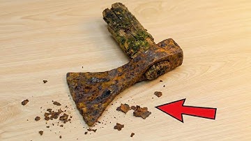 Very Few People Know This Secret Axe Restoration Trick — Save $1000 for Free!