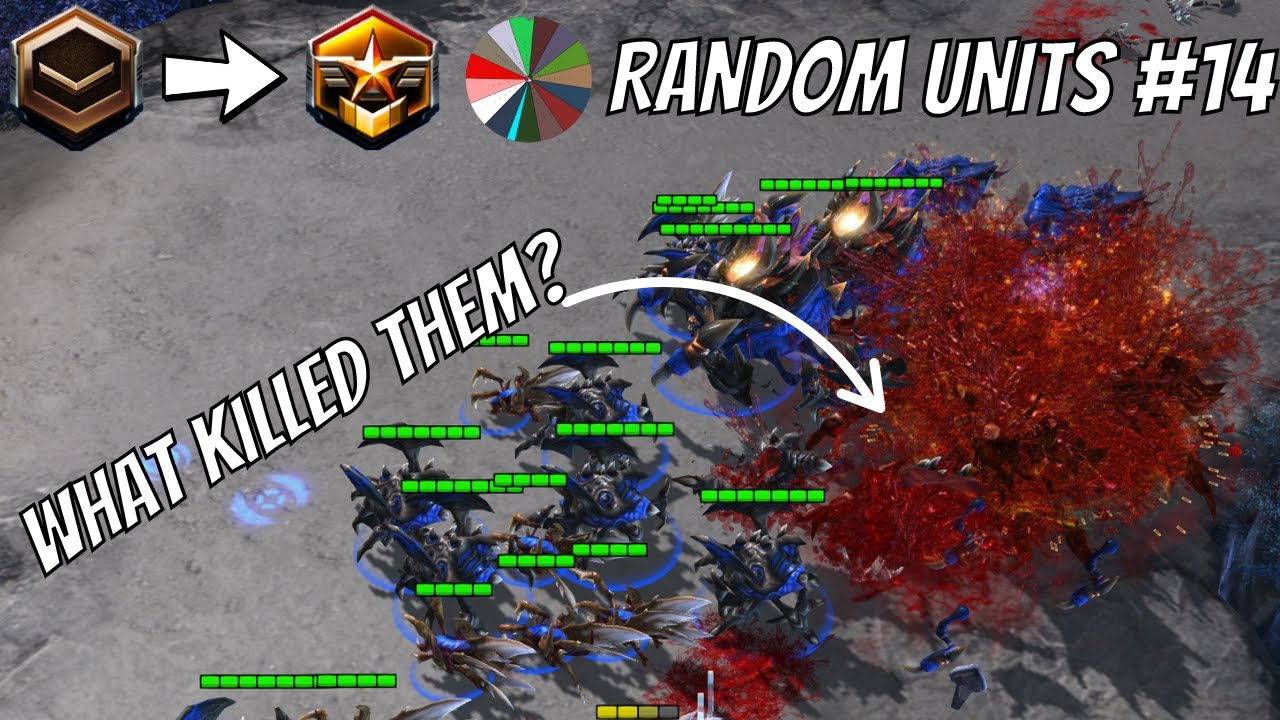 BEST UNIT COMPOSITION! Random Units to Grandmaster #14 | StarCraft 2 ...