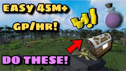 Best Consistent Money Maker Will Make BANK! - Heres How! - Loot From 100 Hard Clues - Runescape 3