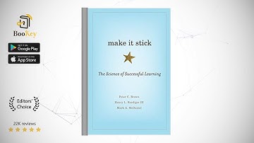 Make It Stick  Book Summary By Peter C. Brown  The Science of Successful Learning