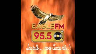 new logo Eagle FM 95.5 (DWDM) slogan 'Less talk.... more Classic Hits !!'