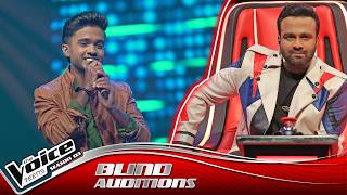 Pasindu Kesara Mal Kalamba Langa මල කළඹ ළග Blind Auditions The Voice Teens Sri Lanka S3