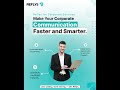 Reflys for Corporate Services
