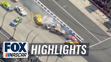 Jimmie Johnson Starts Massive Wreck - Dover - 2016 NASCAR Sprint Cup