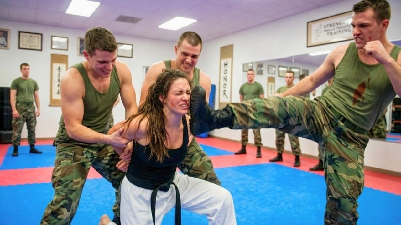 “Get Lost, New Girl!” They Assaulted Her—Until The Black-Belt Navy SEAL Fought Back.