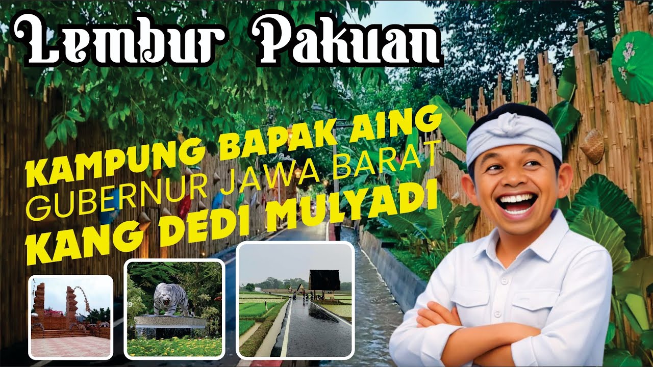 Jalan-jalan ke lembur pakuan, desanya KDM