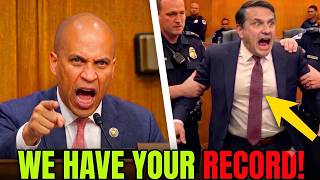 Todd Blanche EXPOSED Cory Booker Confronts Him On Epstein Cover-Up In Congress
