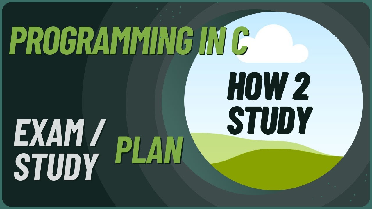 How 2 study - Programming in C - YouTube