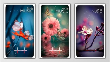 How To Make Feel The Music Whatsapp Status Video | New Full Screen Status | Avee Player Editing