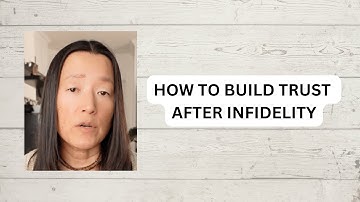 How to Build Trust After an Affair #infidelity #betrayal #reconciliation