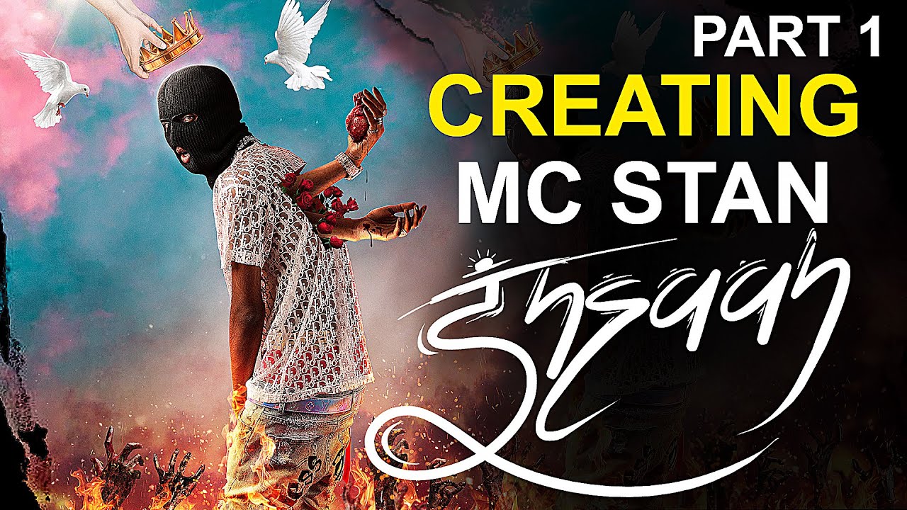 Creating MC STAN - INSAAN artwork ( part 1) 