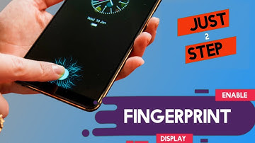 How To Get In Display Fingerprint Lock On Android||100% Working|| किसी भी मोबाइल में फिंगर लॉक लगाए