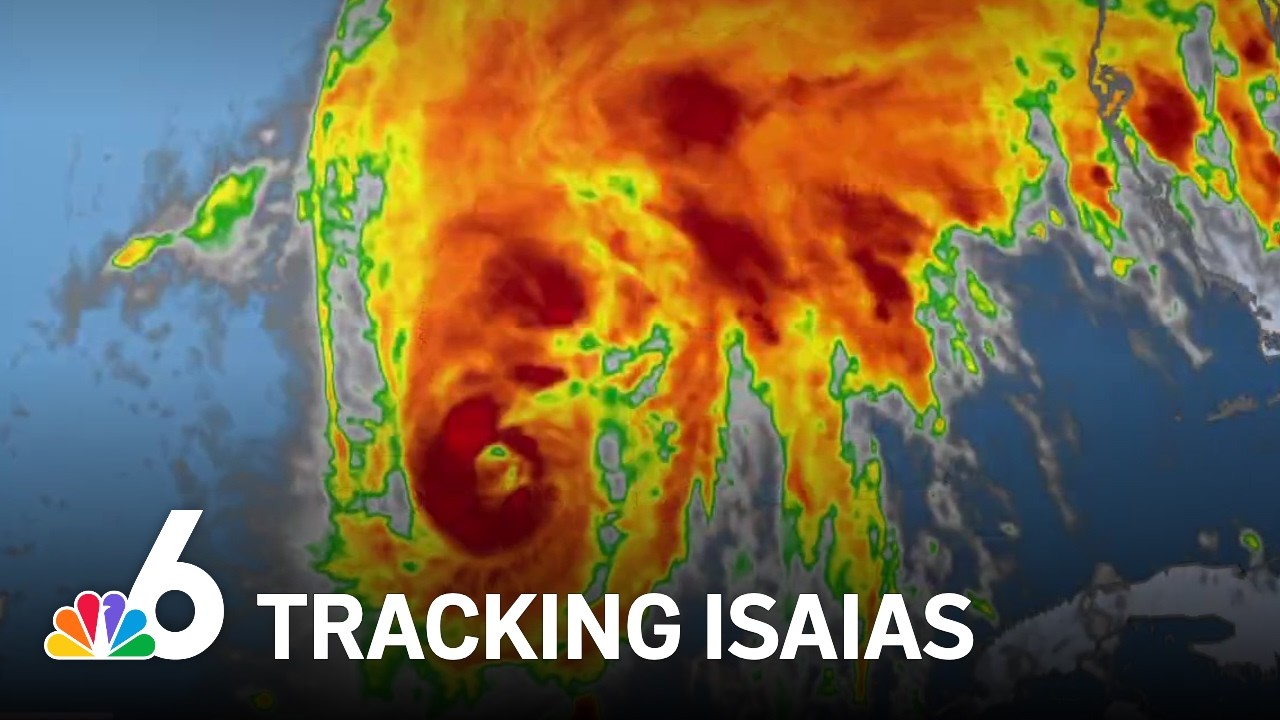 Isaias strengthens into Category 2 hurricane