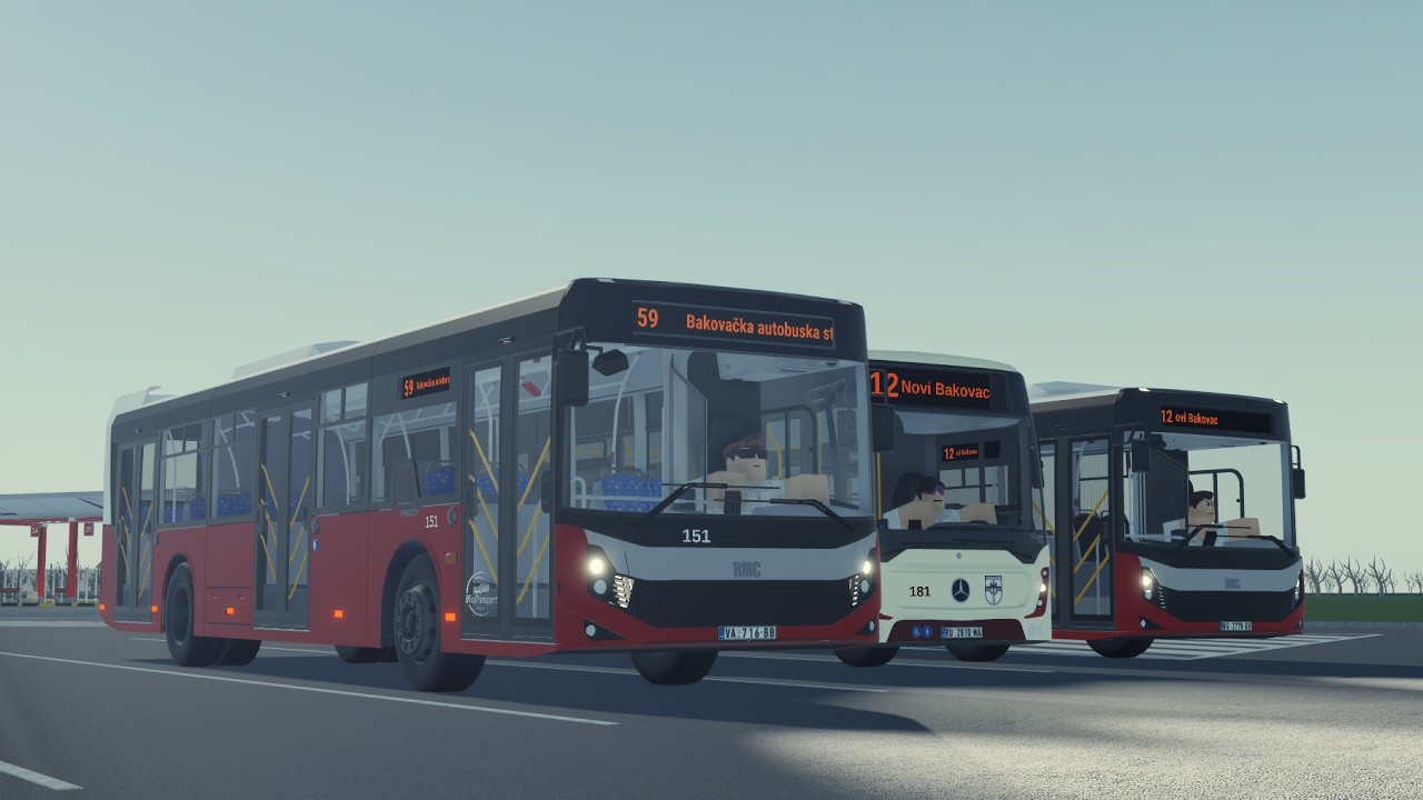 MixaTransport busspotting | Bakovac Roblox
