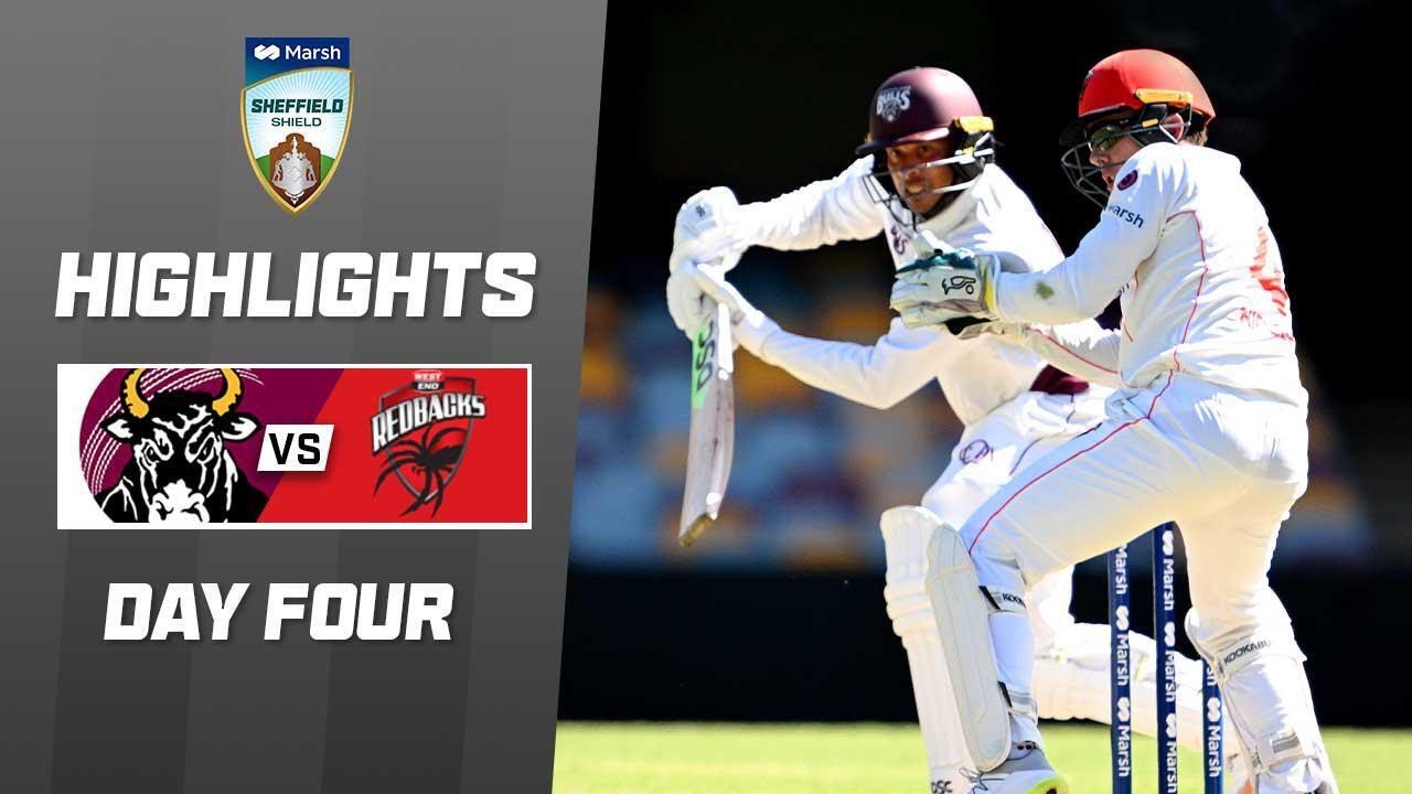 Queensland v South Australia | Sheffield Shield | Day 4