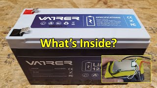 Quick Teardown of the Vatrer 12V 7Ah LiFePO4 Battery by Lithium Solar 10,222 views 10 months ago 6 minutes, 29 seconds