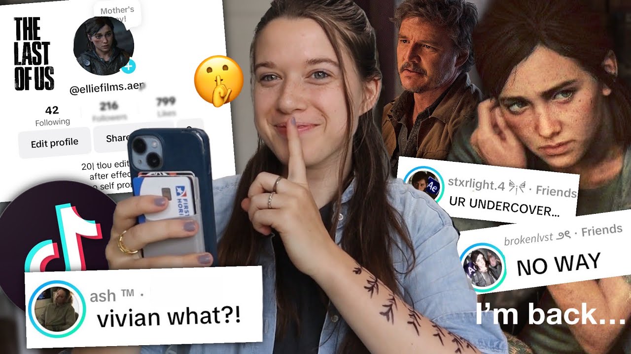 работаю под прикрытием в качестве редактора THE LAST OF US на TIKTOK в течение ОДНОЙ НЕДЕЛИ!