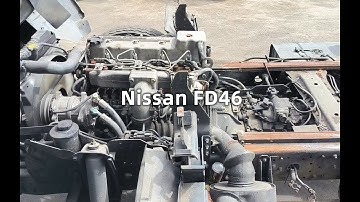 Nissan UD YU41 FD46 4.6-liter Diesel Engine Start Up
