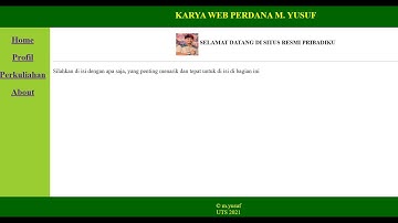 Penyampaian Soal UTS Pemrograman Web Semester 3 UIN STS Jambi